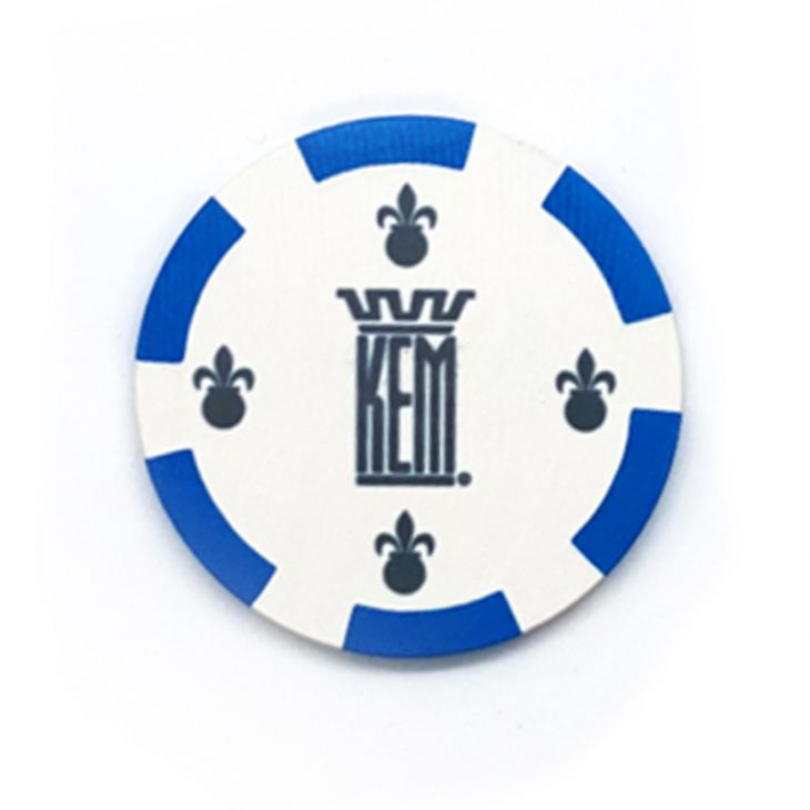 Kem Crown Poker Chip - Blue main image